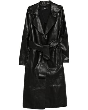 Arma Abrigo con cinturón - Negro