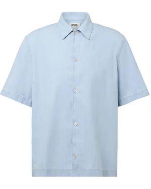 DRYKORN Meryn Short-Sleeve Shirt - Blue