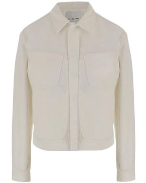 Sa Su Phi Pocket Denim Jacket - White