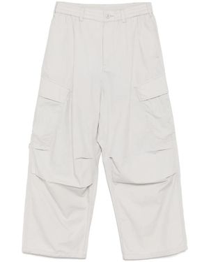 FIVE CM Cotton Cargo Pants - White