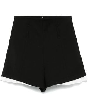 Sandro High Waist Shorts - Zwart