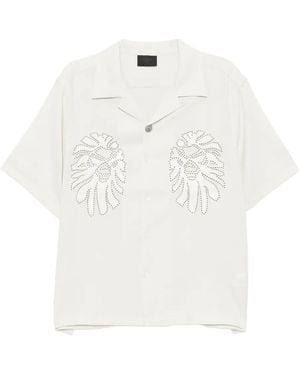 A Bathing Ape Stud-Embellished Shirt - White