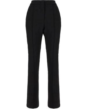 Sportmax High-Waisted Trousers - Black