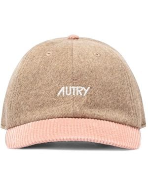 Autry Gorra De Lana Con Logo Bordado - Neutro