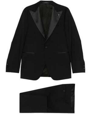 Tagliatore Single-Breasted Suit - Black