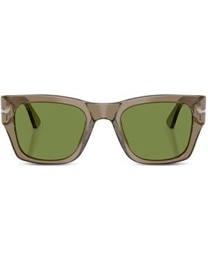 Persol Square-Frame Sunglasses - Green