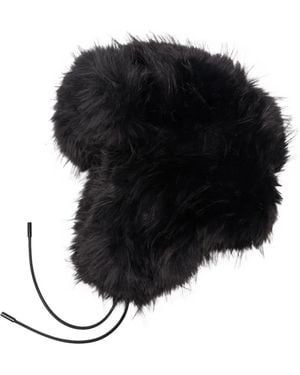 Goldbergh Cher Fluffy Hat - Black