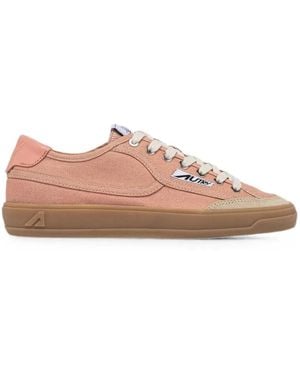 Autry Windscape Panelled Low-Top Trainers - Pink