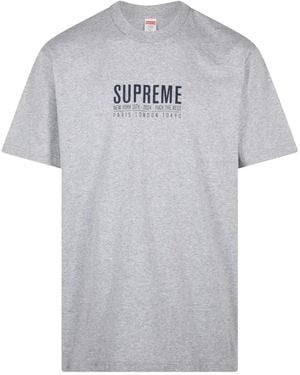 Supreme Paris T-Shirt - Grey
