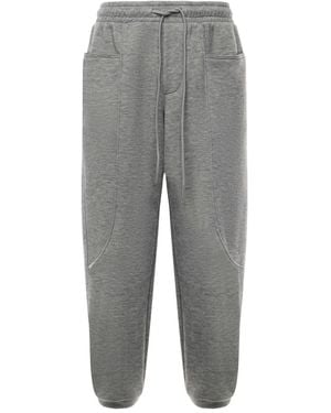 Giuliano Galiano Drawstring Track Trousers - Grey