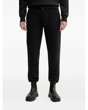 Colmar Logo-Embroidered Track Pants - Black