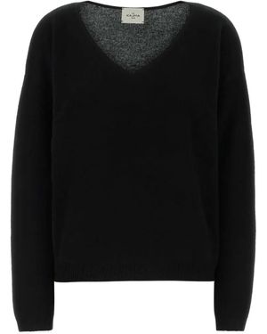 LeKasha Tiber Pullover Mit V-Ausschnitt - Schwarz
