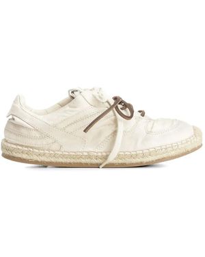 Miu Miu Gymnasium Rope-Sole Trainers - White