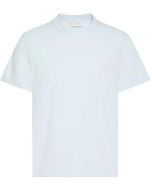 Calvin Klein Logo-Embossed Crew-Neck T-Shirt - White