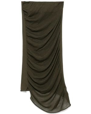 Issey Miyake Ambiguous Midi Skirt - Green