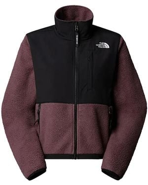 The North Face Retro Denali High-Neck Fleece Jacket - Brown