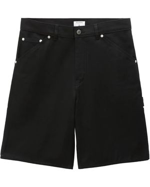 Filippa K オーガニックコットン ショートパンツ - ブラック