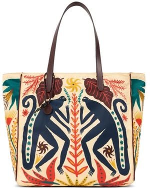 Etro Bolso Shopper Unfold Me Grande De X Tabby Booth - Azul