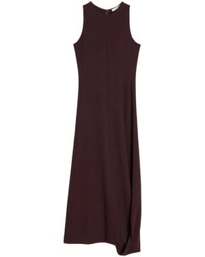 Lemaire Twisted Midi Dress in Black | Lyst Lemaire Twisted Midi Dress in Black | Lyst