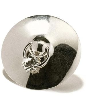 Panconesi Lamina Diamant Brooch - Metallic