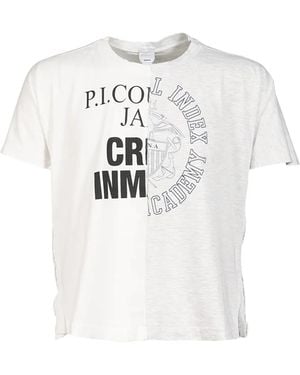 Protocol Index Seam-Detail T-Shirt - White