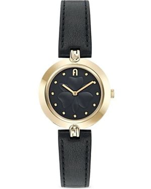 Furla Logo Links 34Mm Watch - White
