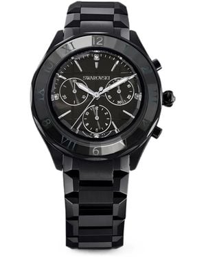 Swarovski Dextera Chronograph 39Mm Watch - Black