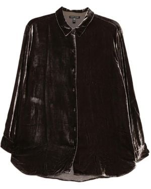 Eileen Fisher Camisa Con Botones - Negro