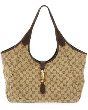 Gucci Gg Diamante Tote Bag - Natural