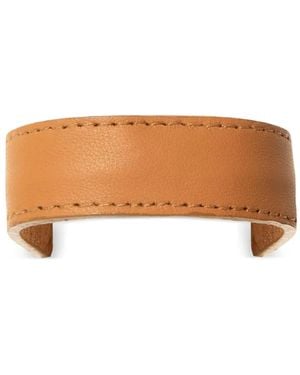 Jennifer Behr Mini Leather Hair Accessory - Brown