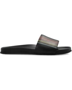 Paul Smith Dru Pool Slides - White