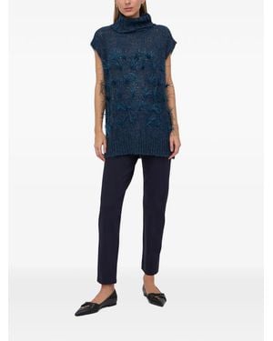 Spanx Welt-Pockets Trousers - Blue