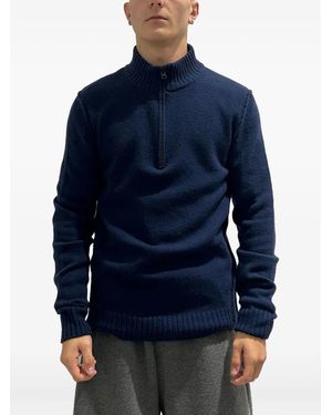 RAYNE 1896 Maglione Con Zip - Blu