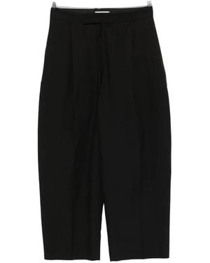 Studio Nicholson Pleated Trousers - Black
