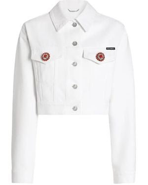 Dolce & Gabbana Denim Jacket - White