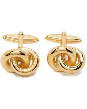 Lanvin Link Cufflinks - Metallic