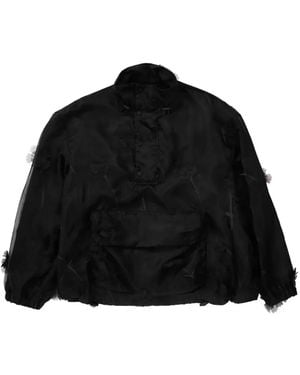 Simone Rocha Carnation Jacke - Schwarz