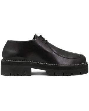 Ami Paris Anatomical Platform Derby Shoes - Black