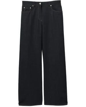 Helmut Lang Vaqueros Bootcut - Negro