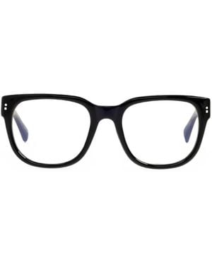 Jacquemus Brille Mit Eckigem Gestell - Schwarz