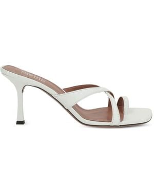 Paris Texas Open-Toe Strap Sandals - White