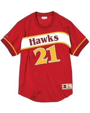 Mitchell & Ness Atlanta Hawks Dominique Wilkins T-Shirt - Red