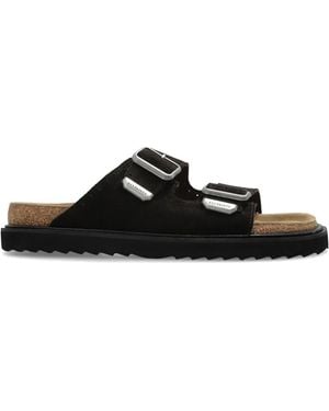 AllSaints Randal Buckle Sandals - Black