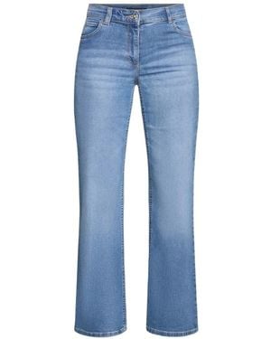 Betty Barclay Belt-loops denim jeans - Blau
