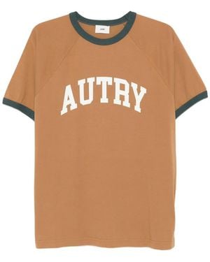 Autry T-Shirt Met Raglan Mouwen - Naturel