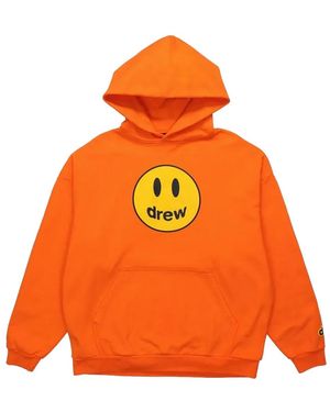 Drew Mascot Short-Sleeve Hoodie - Orange