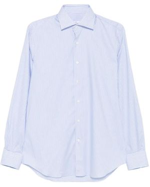 Alessandro Gherardi Striped Buttoned Shirt - White