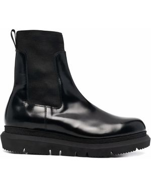 Sacai Chelsea-Boots Mit Dicker Sohle - Schwarz