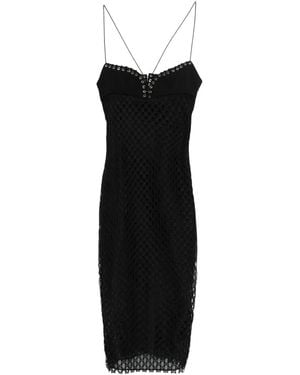 Ludovic de Saint Sernin Isabella Lace Dress - Black