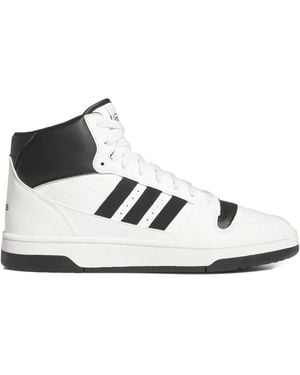 adidas Break Start "Cloud/Core" Sneakers - White